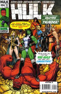 Comic Hulk 9 2009 VF NM Arthur Adams Cover