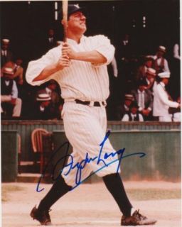 Autographed Stephen Lang George Herman Babe Ruth