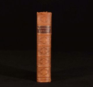 1894 Critical and Historical Essays MACAULAY