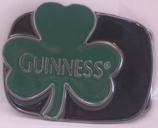 Arthur Guinness Extra Stout Irish Beer Green Shamrock Clover Metal 