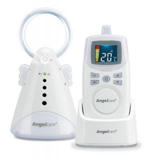 Angelcare Sound Monitor AC420 Baby Sound Monitor White Crystal Clear 
