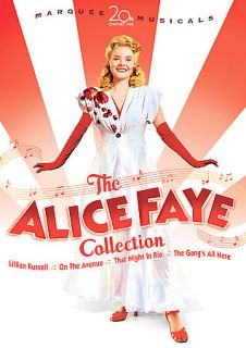 The Alice Faye Collection DVD, 2007, 4 Disc Set