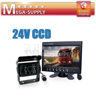 Car Wireless Reversing Backup Camera System Dual 4 3 Digital 2AV LCD 