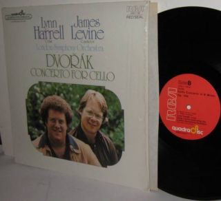 RCA Quad LP Dvorak Concerto for Cello Lynn Harnell James Levine London 