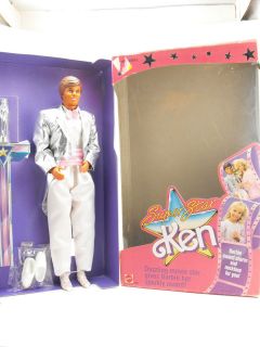 Barbie Doll Superstar Ken Mattel 1988 with Sparkly Award