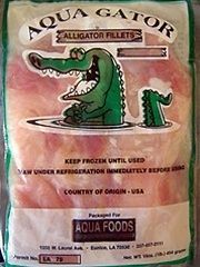 lbs. Alligator Meat ~ Premium Gator Tail Meat ~ Fresh Seafood 