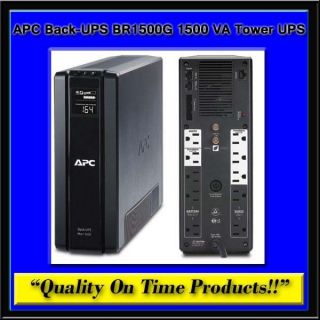 New APC Back UPS BR1500G 1500 VA Computer Battery High Power Surge 