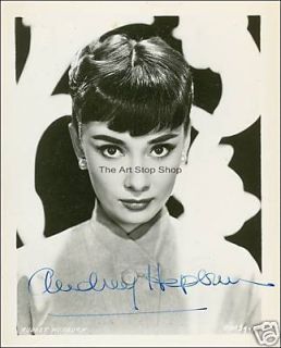 Hand Signed Audrey Hepburn Autograph Reprint