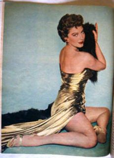 1954 Modern Screen Magazine Lana Turner John Wayne
