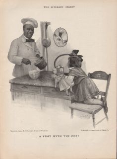   OF WHEAT CEREAL AFRICAN AMERICAN SUSAN ARTHUR CHEF COOK BREAKFAST AD