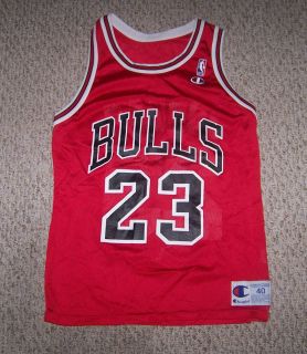   Jordan 23 Chicago Bulls Basketball Jersey Adult 40 by Champion