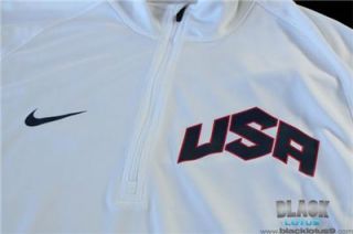 New RARE Nike USA Olympic Basketball Kevin Durant Shooting Shirt Nerf 