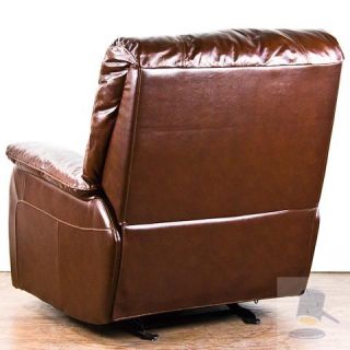 Bassett Furniture John Elway End Zone Leather Recliner