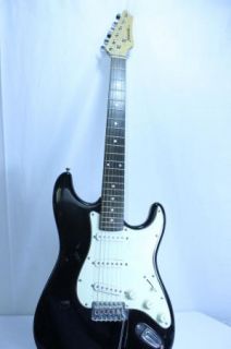 Johnson Electric Guitar by AXL Black and White Body