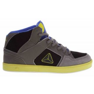 Axion Atlas Skate Shoes Gray/Black/Neon Tron Mens