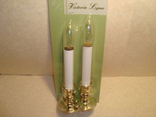 Victoria Lynn 2 Battery Operated Candles Centerpiece