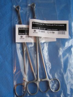 Pieces Babcock Tissue Forceps 9 5 Surgical Instruments Gyno Tools 9 