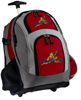 Peace Frog Rolling Backpacks Best Wheeled Backpack Peace Frogs Gifts 