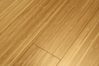 Amerique Bamboo Flooring 3 Vertical Carbonized   Angled View