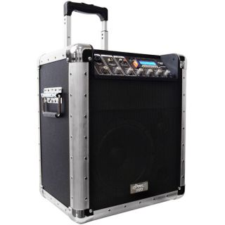 Pyle Battery Powered Portable PA System w USB PCMX260MB