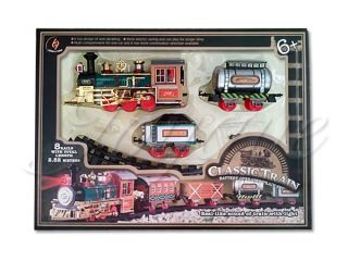 NEW* Battery Operated CLASSIC TRAIN SET   Manufacturing Industry 