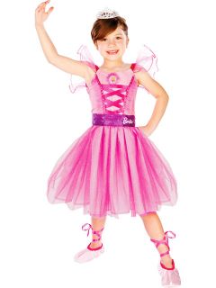 Barbie Ballerina Tutu Costume Dress Up Girls Toys Pink Tiara Ballet 