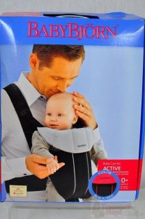 BabyBjorn Baby Carrier Active Black Red