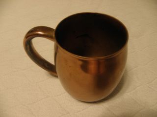 Copper mug marked L G Balfour Co Attleboro Mass