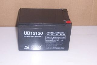 UB12120 12V 12AH Hoveround Activa Wheelchair Battery