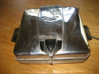   Kenmore  Electric Waffle Iron Baker Grill Model #344 6651 vintage