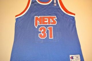 Ed OBannon New Jersey Nets Jersey Size 48 UCLA Bruins RARE