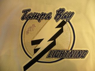 Signed Tampa Bay Lightning 26 St Louis Jersey NR