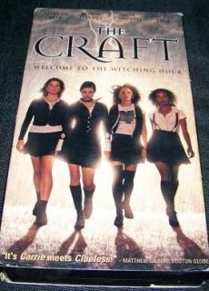 The Craft VHS Movie Fairuza Balk Robin Tunney Neva Cam 043396824133 