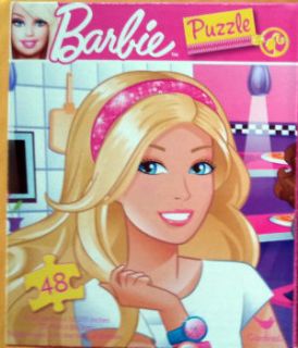 Barbie 48 Piece Puzzle Same Day  New