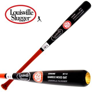 Louisville Slugger BM110 Bamboo Wood Baseball Bats 2 Pack