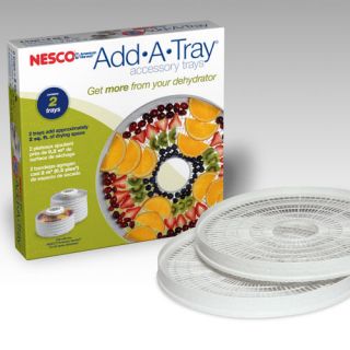 Nesco WT 2SG Two (2) Add A Tray Accessories for FD 30 Series 