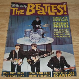 The Beatles Complete Coverage Vintage 1964 Magazine