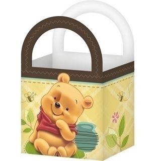   Winnie the POOH TREAT FAVOR Goody BOXES ~ Baby Shower Party Supplies
