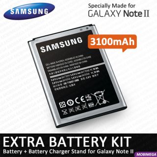 Genuine Samsung Spare Battery Charging System Dock Galaxy Note II 2 