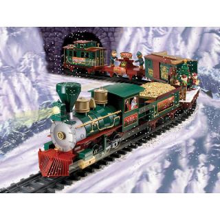 Battery Operated North Pole Christmas Train Set