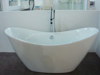 Bathroom Free Standing Acrylic Bath Tub Faucet IF210 WFB