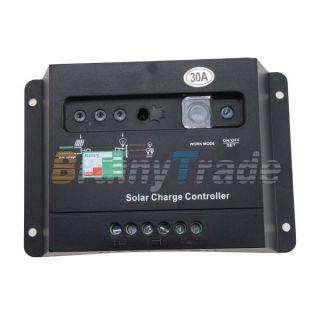 30A Solar Charge Controller Regulator 10Amp Solar Battery Charger 