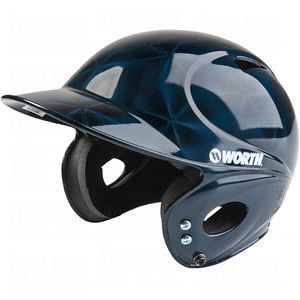WORTH TOXIC LOW PROFILE 3D BAT HELMET NAVY (Baseball/Softball)
