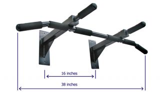  00 features includes pull up bar parallel grips mounting hardware and