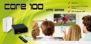 ASRock Core 100HT BD Blu Ray Nettop Barebone i3 HTPC PC