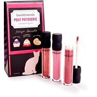 Features of bareMinerals POUT PATISSERIE Lip Gloss Trio (Berry Rush 