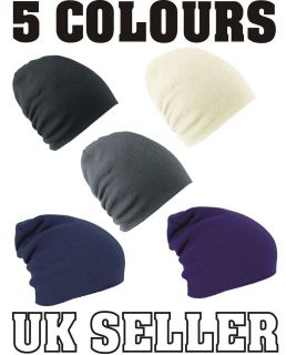Slouch Beanie Hat in 3 Colours Beenie Festival Club New