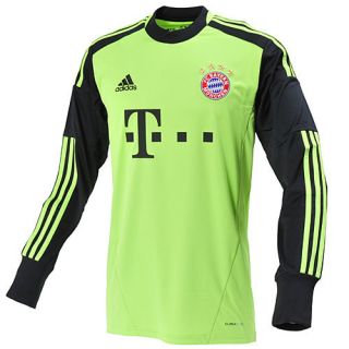 BNWT 2012 13 Adidas Bayern Munich Goalkeeper GK L s Soccer Jersey 