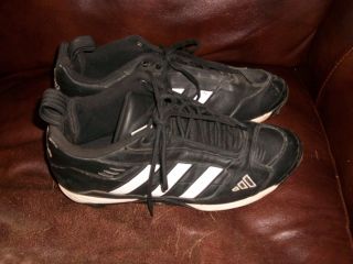 GAME WORN AUTHENTIC BATTLE CREEK YANKEES ADIDAS CLEATS SHOES NEW YORK 