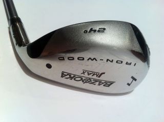    Bazooka JMAX Iron Wood 4 Hybrid 24 Regular Graphite Shaft Golf Club